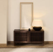 Szafka na buty Beyla brązowa kave home