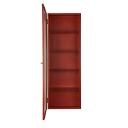 Szafka ścienna Haze 100 cm czerwona Ferm Living