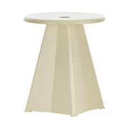 Taboret Metallique kremowy Vitra