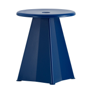 Taboret Metallique niebieski Vitra