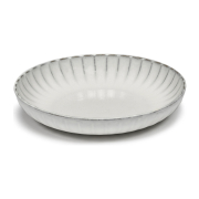 Talerz głęboki Inku 21 cm biały Serax