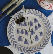 Talerz La Pittura 24 cm Bluebells HAY