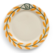 Talerz La Pittura 24 cm Golden Leaf HAY