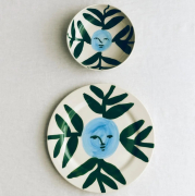 Talerz La Pittura 28 cm Moon face vine HAY