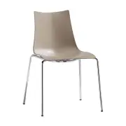 KRZESŁO ZEBRA TECHNOPOLYMER 4 LEGS SCAB DESIGN