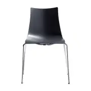 KRZESŁO ZEBRA TECHNOPOLYMER 4 LEGS SCAB DESIGN