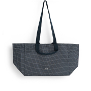 Torba na zakupy Grid Weekend Bag ciemnoniebieska HAY