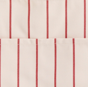 Torba na zakupy Outdoor Market beżowa w czerwone pasy HAY