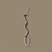 Wieszak Curvature pojedynczy srebrny Ferm Living