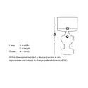 Lampa Bridgefield Eichholtz