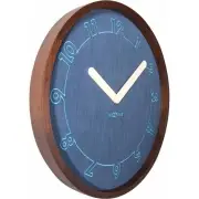ZEGAR ŚCIENNY CALMEST NIEBIESKI NEXTIME
