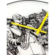 ZEGAR ŚCIENNY SAX CITY NEXTIME