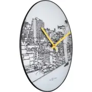 ZEGAR ŚCIENNY TRUMPET CITY NEXTIME