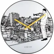 ZEGAR ŚCIENNY TRUMPET CITY NEXTIME