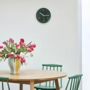 Zegar ścienny Wall Clock czarny HAY