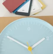 Zegar ścienny Wall Clock niebieski HAY