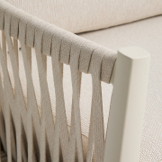 Zestaw ogrodowy Aleria beżowy kave home