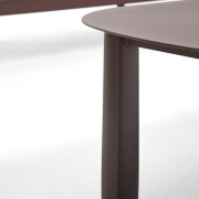 Zestaw ogrodowy Aleria brązowy kave home