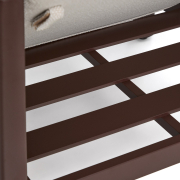 Zestaw ogrodowy Aleria brązowy kave home