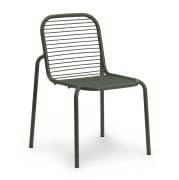 Zestaw ogrodowy Vig stół + 6 krzeseł ciemnozielony Normann Copenhagen