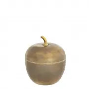 zestaw 2 pojemników apple mosiężny Eichholtz