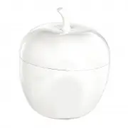 zestaw 2 pojemników apple srebrny Eichholtz