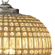 Żyrandol Kasbah Oval M nickel Eichholtz