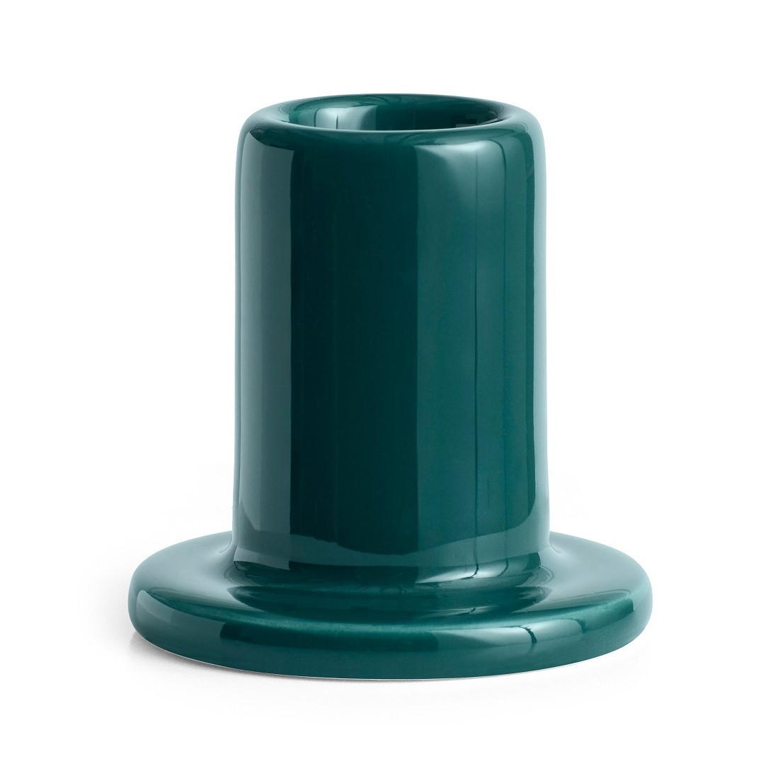 Świecznik Tube S Ciemnozielony Hay